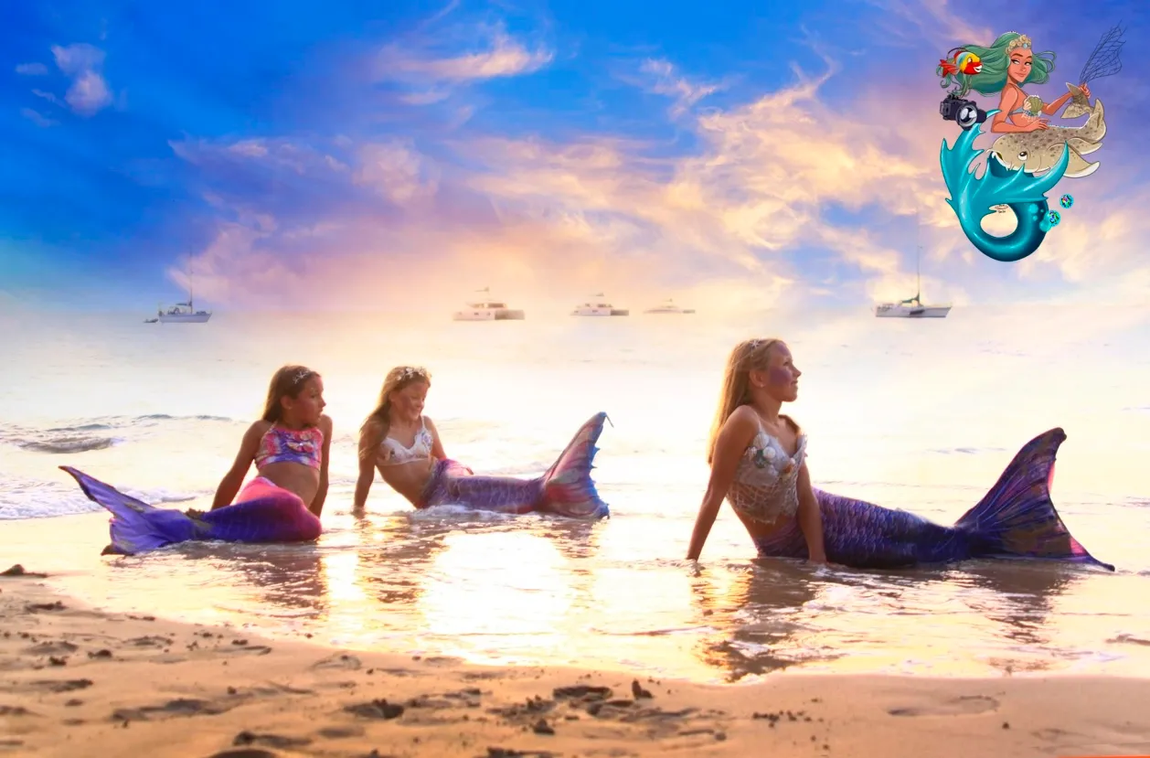 Mermaid school lanzarote sirena header