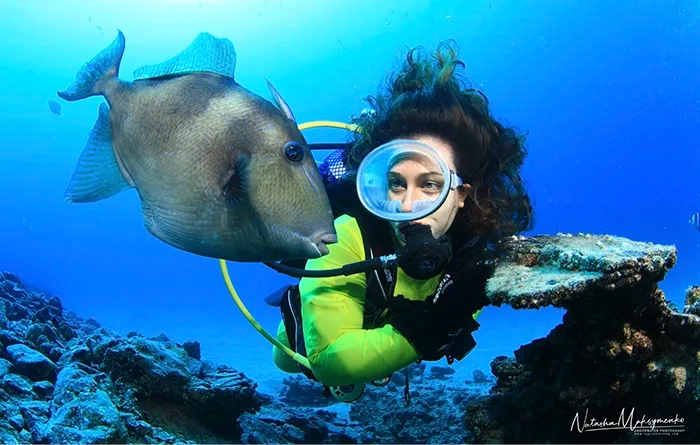 Rubicon Divind dia flamingo bautizo de buceo en Lanzarote